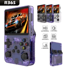 Consola de videojuegos portátil de bolsillo R36S de código abierto de 64GB.