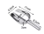 Cuchara Hielera de Acero Inoxidable - comprar online