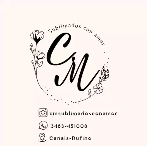 CM sublimados con amor