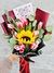 Ramo de Lujo con Tulipanes y Girasolm *Reservar 2 dias antes*