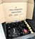 Regalo con libreta personalizada, chocolates y mini vino