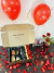 Box Amor con mini vino y copa - comprar en línea