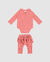 Imagem do Conjunto Menina Body Gola Bordada E Calça Babados - Carinhoso