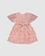 Imagem do Vestido Menina Babados Com Brilho Amarração Costas Em Tule - Carinhoso 1000125797
