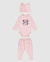 Conjunto Infantil Menina Mickey Disney Com Touca Em Algodão Malwee Kids - Delicata Kids 