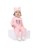 Conjunto Infantil Menina Mickey Disney Com Touca Em Algodão Malwee Kids - comprar online