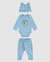 Conjunto Infantil Menina Mickey Disney Com Touca Em Algodão Malwee Kids na internet