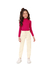 Calça Infantil Menina Jogger Cós Elástico Em Sarja Com Elastano Malwee Kids - comprar online