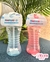 GARRAFA COLORIDA C/CANUDO 270ML PIMPOLHO ROSA na internet