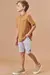 Conjunto Infantil Menino de Bata em Meia Malha e Bermuda em Tecido Eco com Elastano 81744 LucBoo - loja online