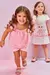 Conjunto de Bata em Tecido Holográfico e Shorts em Sarja Ônix com Elastano Kukiê
