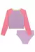 Conjunto COLORS NEON Blusa e Calcinha em Malha com Proteção UV 50+ Kukiê - Delicata Kids 