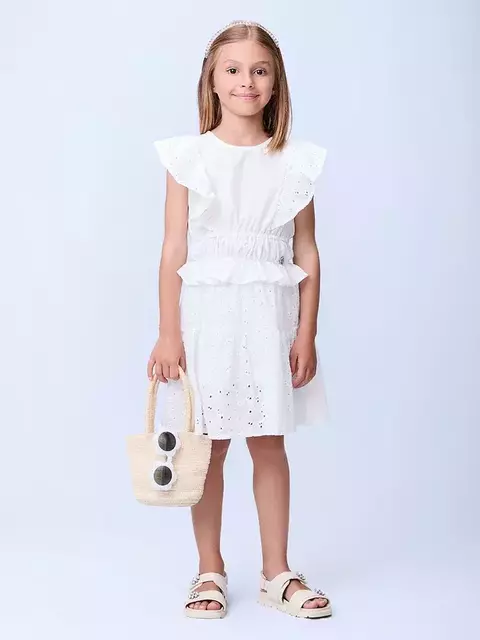 CONJUNTO OFF DE LAISE COM BABADOS MOMI - comprar online