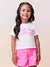 CONJUNTO ROSA NEON COM BORDADO FLORAL MOMI - Delicata Kids 