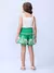 CONJUNTO VERDE COM FLORAL PUFF MOMI - comprar online