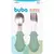 Imagem do Kit Talheres Cabo em Silicone Inox Verde 15821 - Buba