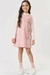 Vestido em Jacquard Soviello e Blusa em Cotton 80742 Kukiê Infantil Menina - comprar online