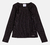 BLUSA CANELADA PRETA BÁSICA MOMI H5944 - comprar online