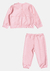 CONJUNTO ROSA COM LAÇO DE TULE MOMI C2495 na internet