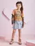 SAIA JEANS CLARO COM BOLSO CARGO MOMI - Delicata Kids 