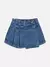 SHORT SAIA JEANS AZUL PLISSADO ENVELOPE MOMI - comprar online