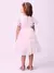 VESTIDO DE TULE COM APLICAÇÃO DE FLORES MOMI - comprar online