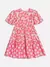 VESTIDO TECIDO ROSA FLORAL COM POÁ MOMI na internet