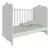 Imagem do Berço Peroba Clara Americano Branco 3 em 1 Mini Cama Infantil
