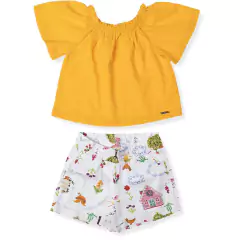CONJUNTO BATA AMARELO (385645) - comprar online