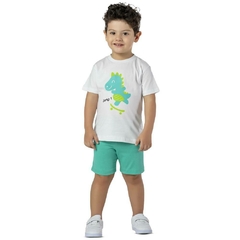 CONJUNTO DINO JUMP BRANCO (385514)