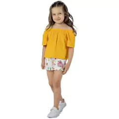 CONJUNTO BATA AMARELO (385645)