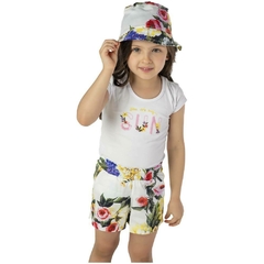 CONJUNTO YOU ARE MY SUN BRANCO FLORAL (385657)