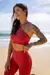LEGGING COM CÓS TRANSPASSADO NEW ROUGE - loja online
