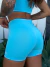Shorts Cós Estreito Sky Blue na internet
