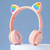 Auriculares Bluetooth Vincha Oreja Gato RGB Niños - comprar online