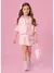 SAIA SHORT BOUCLE LAPELAS BORDADO 28734 ROSA GELADO - comprar online
