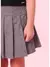 SAIA SHORT FLANELA XADREZ PREGAS / XADREZ PRETO 28907 na internet