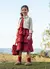 VESTIDO PITU ALGODÃO ESTAMPA MINI FLORES VERMELHO 30084