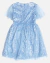 VESTIDO DE TULE E PAETE AZUL DENIM MOMI H6051 - DolceBee - Vestindo Príncipes e Princesas