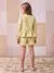 CASACO TWEED BRILHO AMARELO CURRY N4614 - loja online