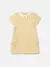 VESTIDO TWEED BRILHO AMARELO CURRY N4704 na internet