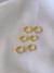 Trio argola - ouro - comprar online