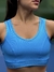 Top Vibe Main Street com Compressão - Cor: Azul Piscina - comprar online