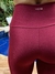 Legging Warm Up Compressão - Cor Cherry - MIDSA
