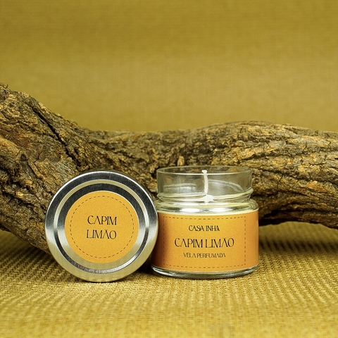 Vela Perfumada Capim Limão