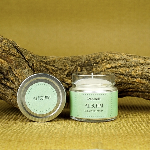 Vela Perfumada de Alecrim