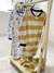Macacão Fleece Listrado com Pézinho Amarelo | Carter's