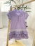 Vestido Lilás Babado | Adidas