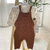 Jardineira Tricô Marrom | Carter's - comprar online