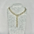 Cadena grumet doble con marinero 45cm - comprar online